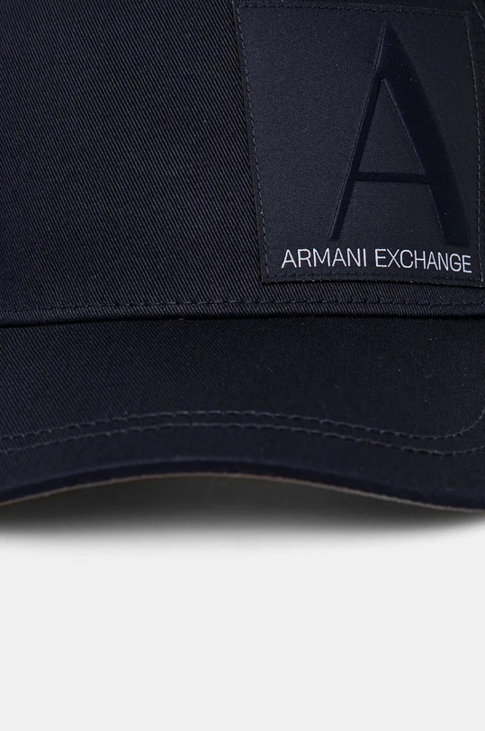Bavlněná baseballová čepice Armani Exchange 954215.4F114 námořnická modř AW24