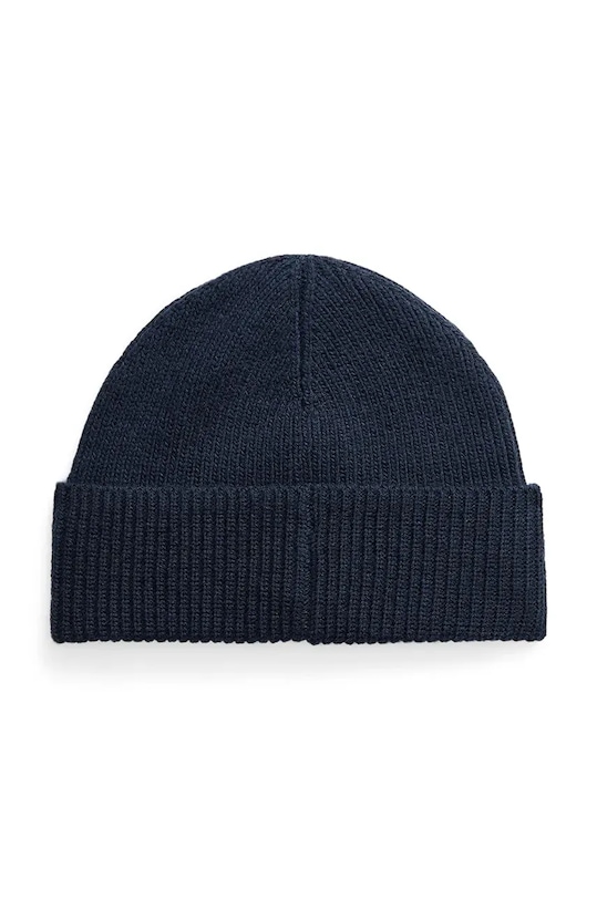 Polo Ralph Lauren czapka z domieszką wełny 449959381 granatowy AW24