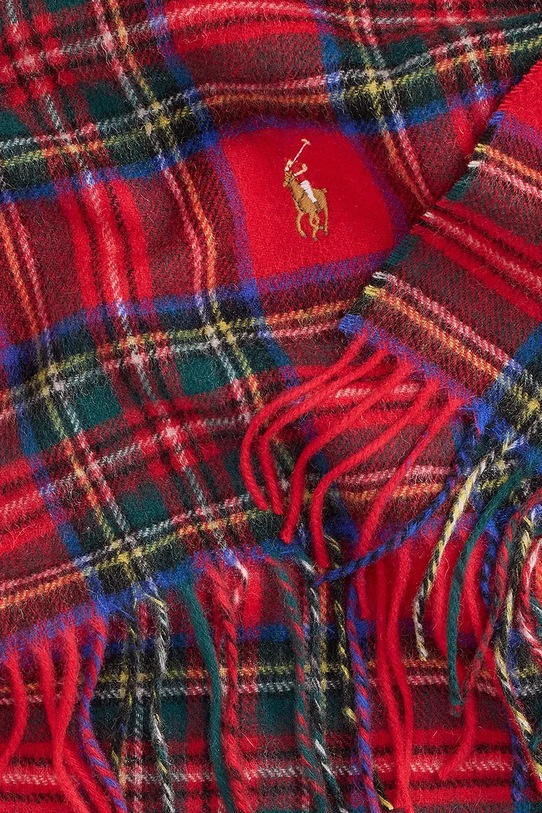 Akcesoria Polo Ralph Lauren czapka i szalik wełniany 449959530 multicolor
