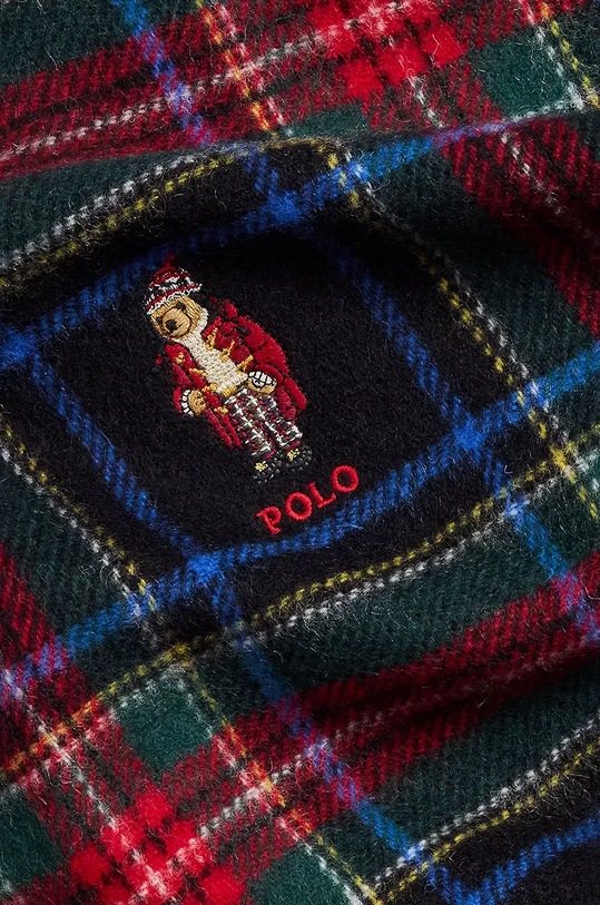 Accesorii Polo Ralph Lauren caciula si fular din lana 449959531 negru