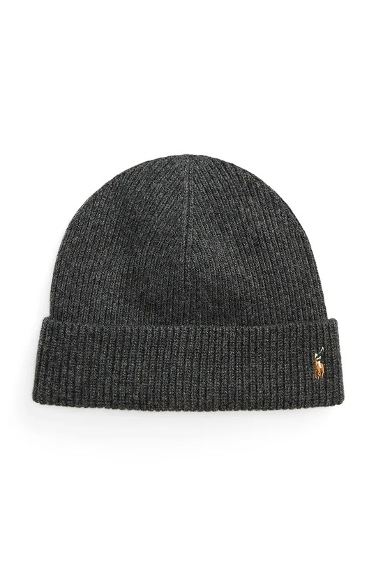 Polo Ralph Lauren caciula de lana uni gri 449959337