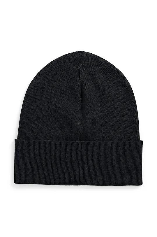 Polo Ralph Lauren cotton beanie 449959339 black AW24