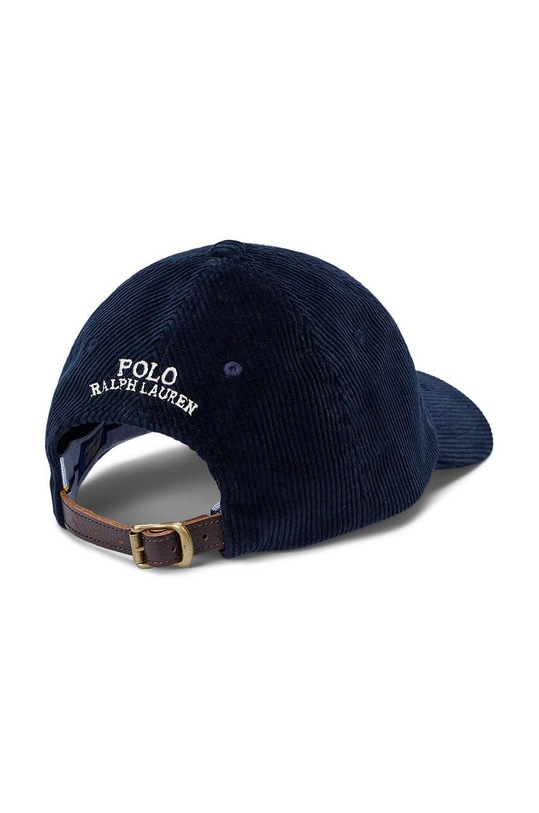Бавовняна бейсболка Polo Ralph Lauren 710847175 чорний AW24