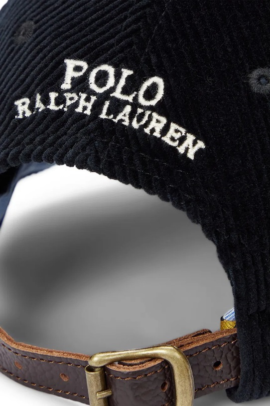 Аксесуари Бавовняна бейсболка Polo Ralph Lauren 710847175 чорний