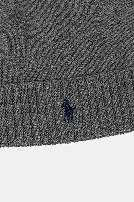 Polo Ralph Lauren czapka i szalik wełniany 710951146 szary
