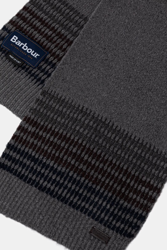 Barbour palarie si esarfa MGS0089 gri AW25