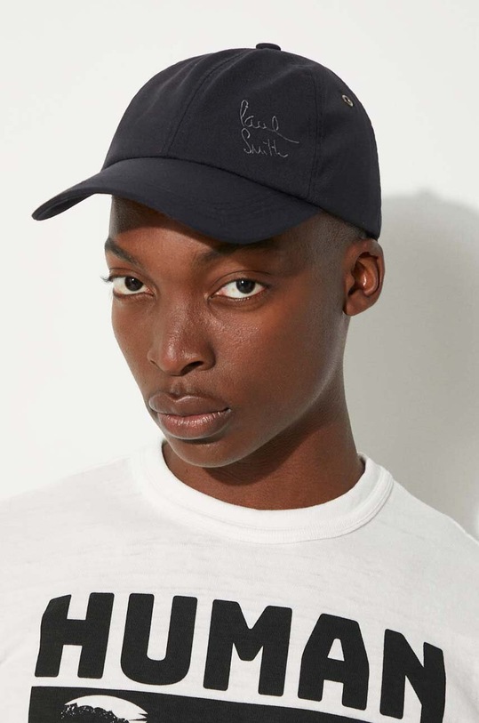 Paul Smith baseball cap M1A.987DT.N02212 navy