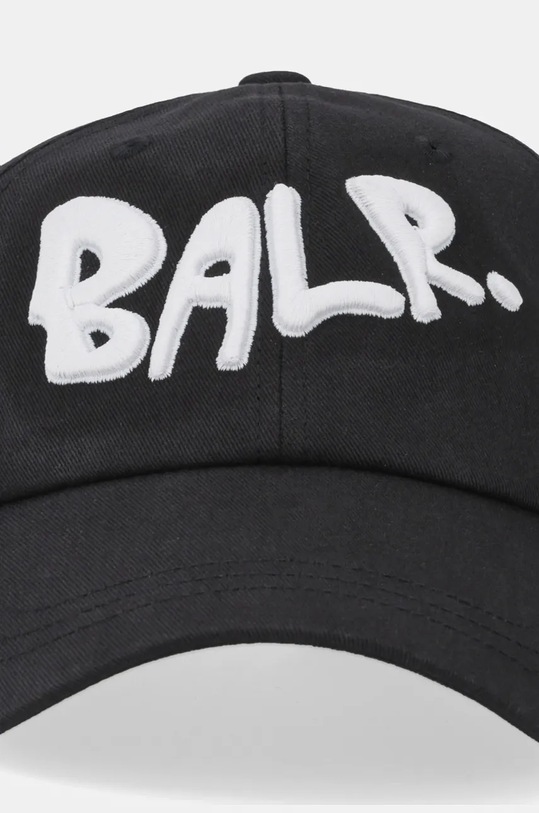 BALR. czapka z daszkiem bawełniana Game of the Gods B6110.1071 czarny AW24