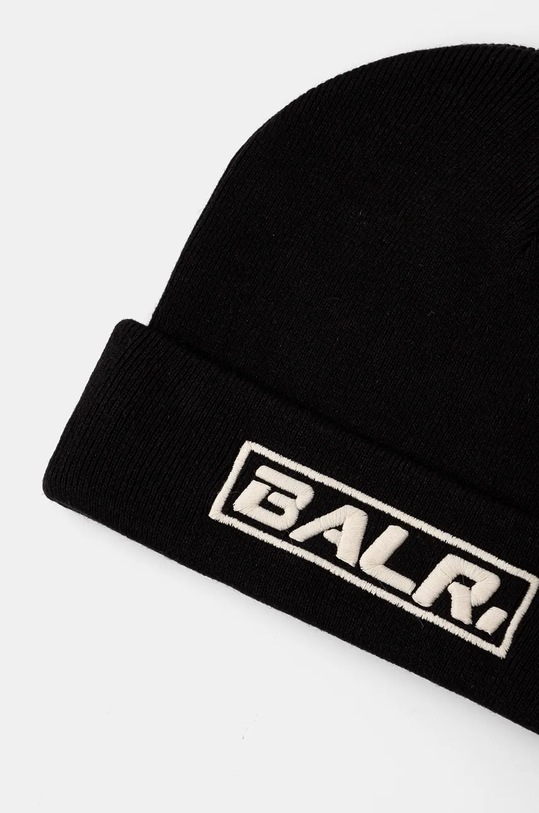 Akcesoria BALR. czapka z domieszką wełny The Club B6120.1010 czarny