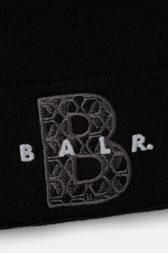 Akcesoria BALR. czapka z domieszką wełny B6120.1011 czarny