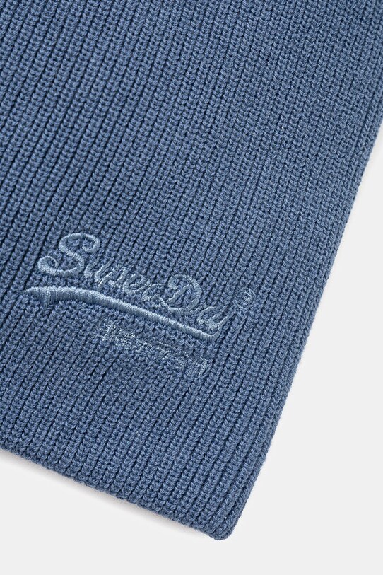 Бавовняна шапка Superdry M9010184A.9EJ блакитний