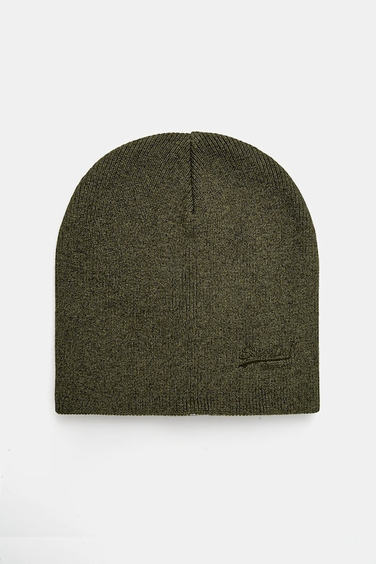 Superdry czapka bawełniana bawełna zielony M9010184A.B6T