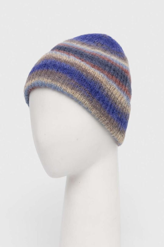 A.P.C. caciula de lana bonnet funky WPABG.M25081 albastru AW24