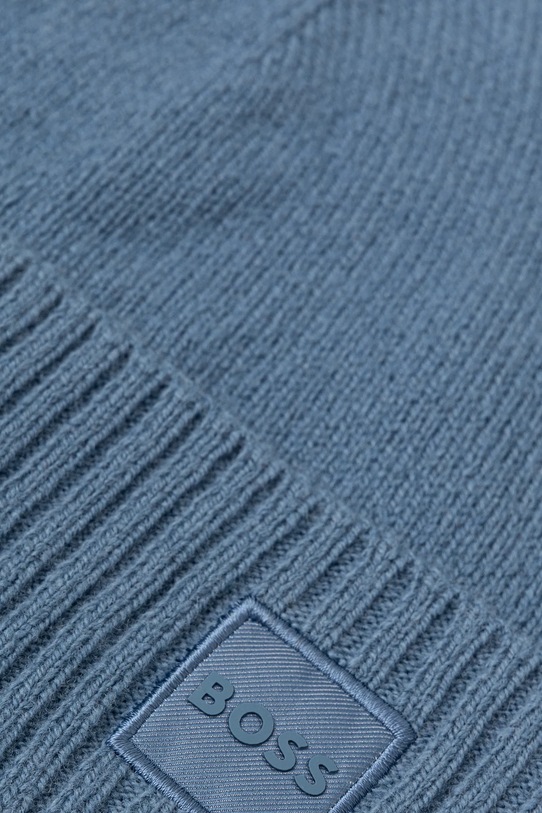 Vunena kapa Boss Orange 50522447 plava NC25