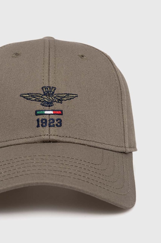 Хлопковая кепка Aeronautica Militare HA1179CT2848 зелёный AW24