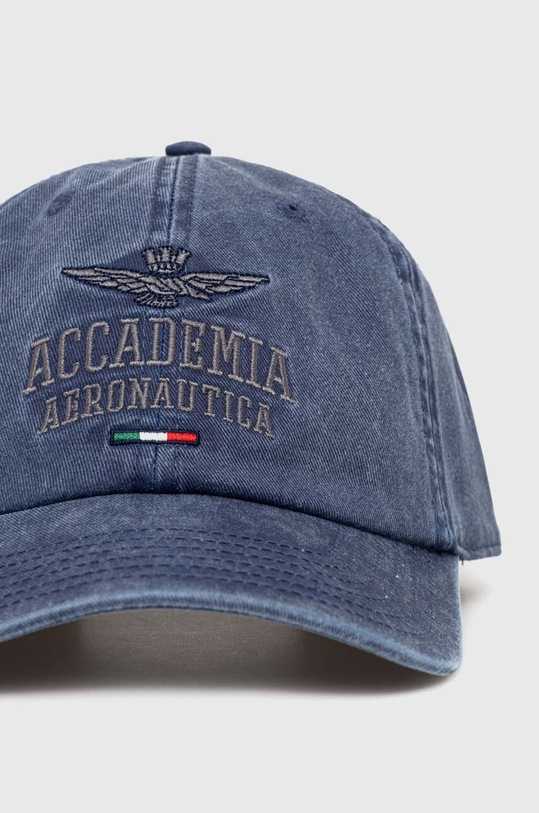 Džínová baseballová čepice Aeronautica Militare HA1180CT3249 modrá AW24