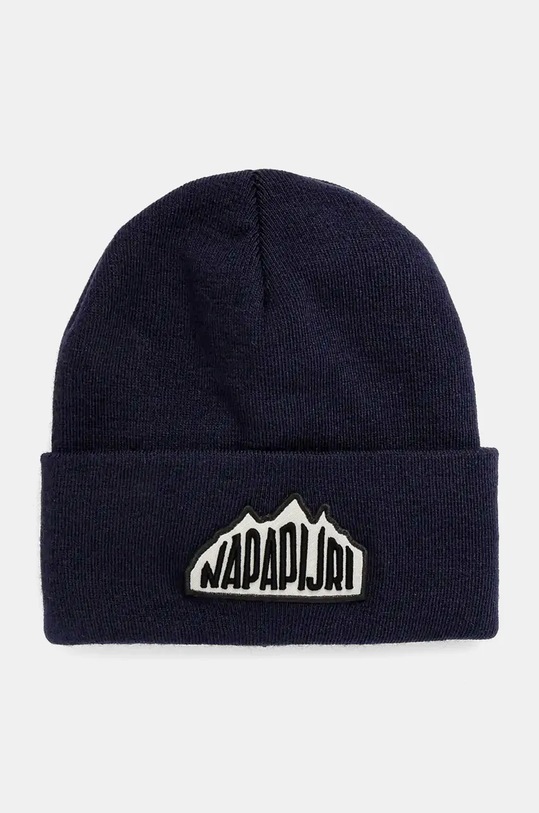 Napapijri czapka F-Mountain 2 aplikacja granatowy NP0A4HXL1761