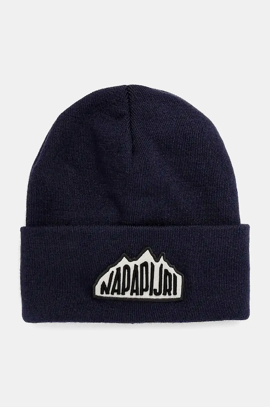Napapijri czapka F-Mountain 2 aplikacja granatowy NP0A4HXL1761