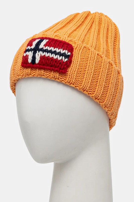 Napapijri czapka F-Semiury NP0A4IA5A671 pomarańczowy AW24