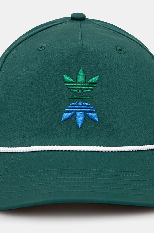 Kapa sa šiltom adidas Originals Rolling Links Five-Panel IY5356 zelena AW24