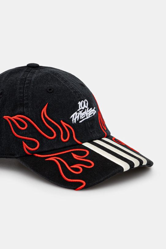 Doplňky Bavlněná baseballová čepice adidas Originals 100T Cap JE0319.M černá