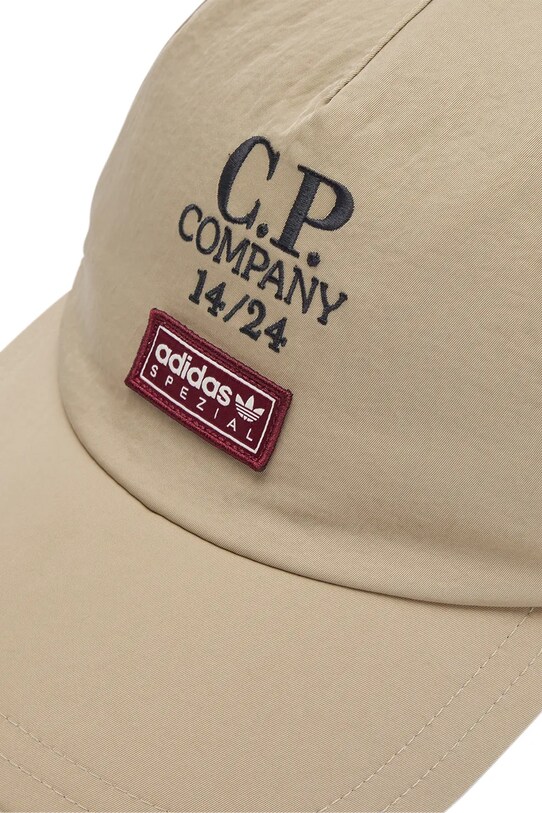 adidas Originals czapka z daszkiem adidas Originals x C.P. Company Spezial Cap beżowy JF3212.M