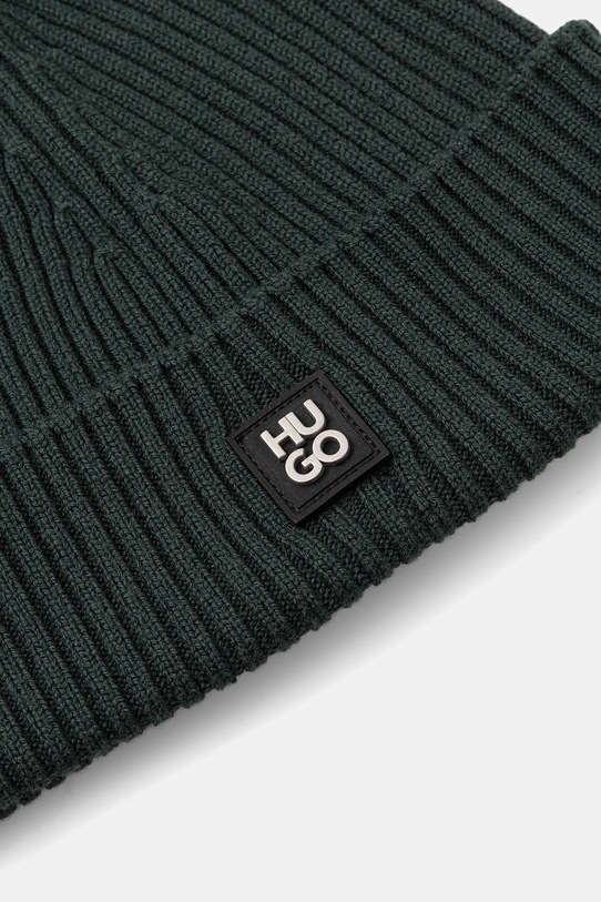 Accesorii HUGO căciulă de lână 50527250 verde