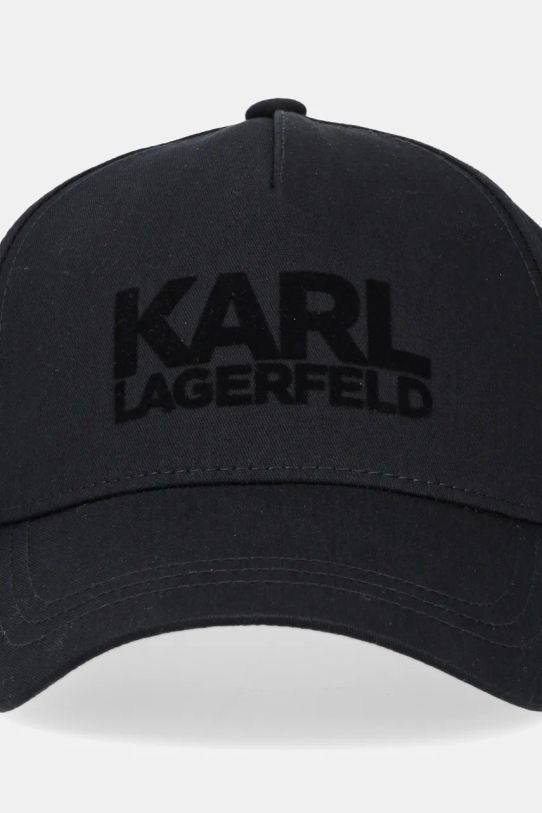 Karl Lagerfeld czapka z daszkiem 544123.805618 czarny AW24