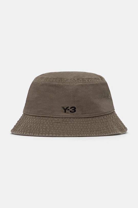 Y-3 kapelusz bawełniany Bucket Hat gładkie zielony JJ3950.M