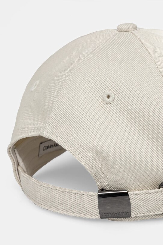 Akcesoria Calvin Klein czapka z daszkiem K50K512349 szary