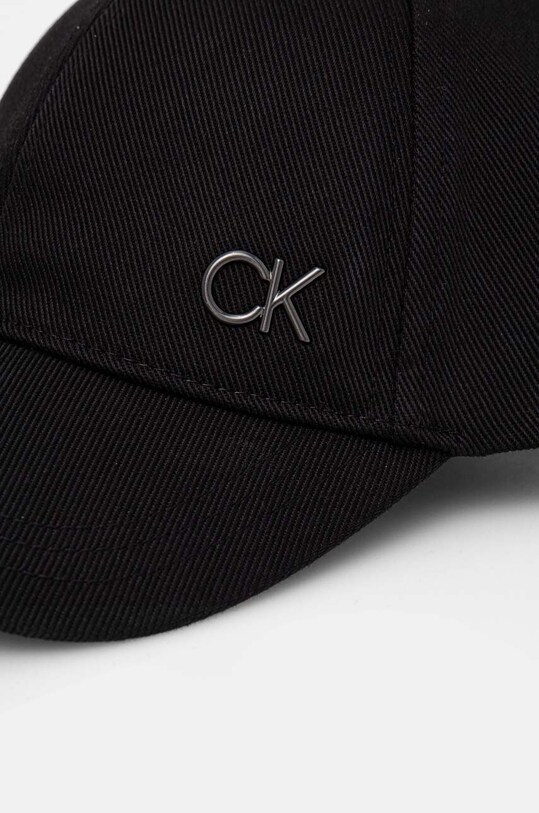 Calvin Klein czapka z daszkiem K50K512349 czarny SS25