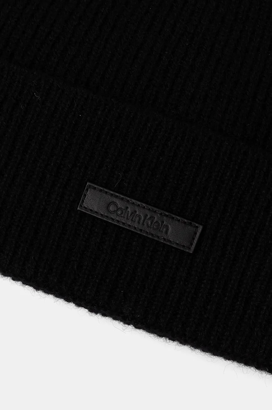 Calvin Klein caciula de casmir K50K512355 negru AW24