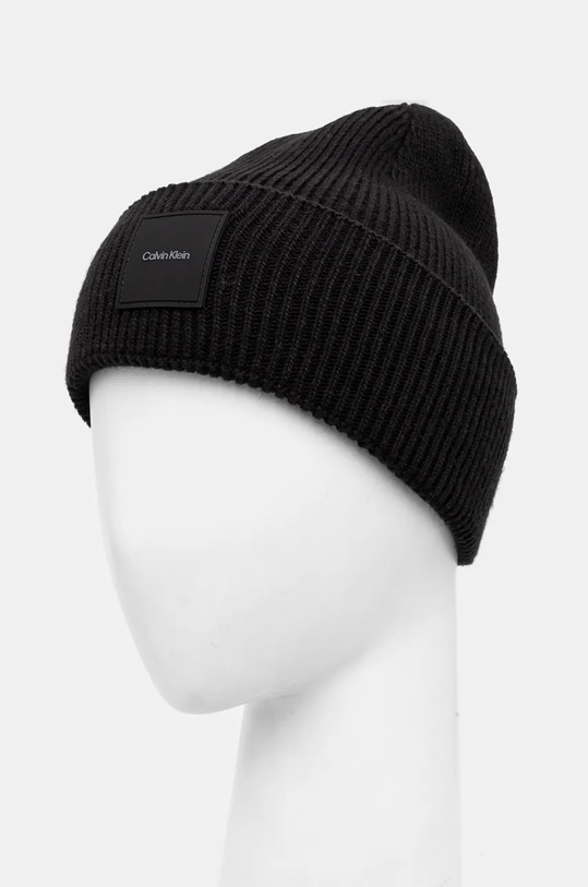 Accesorii Calvin Klein caciula din amestec de lana K50K512356 negru