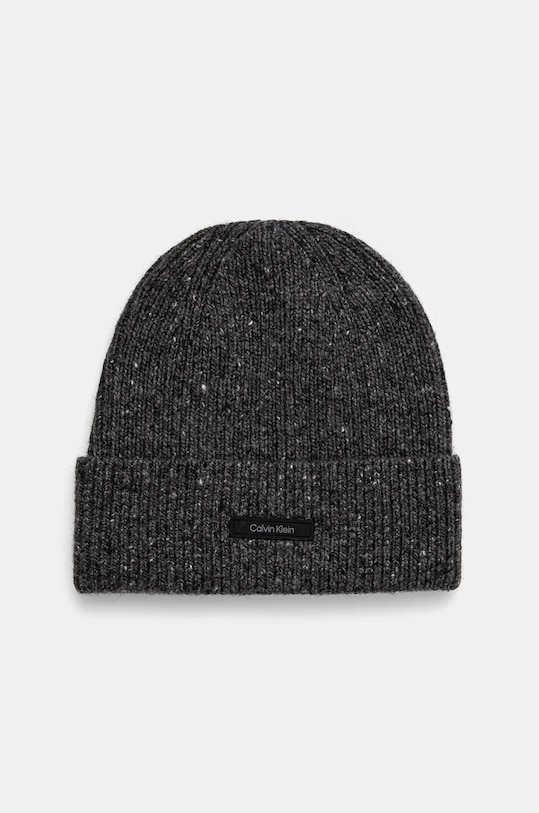 Calvin Klein caciula de lana uni gri K50K512358