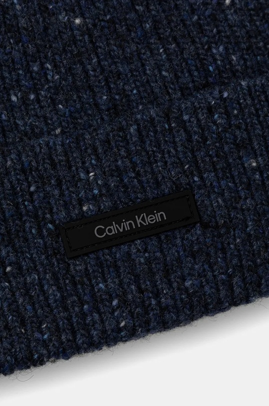 Calvin Klein caciula de lana K50K512358 bleumarin AW24