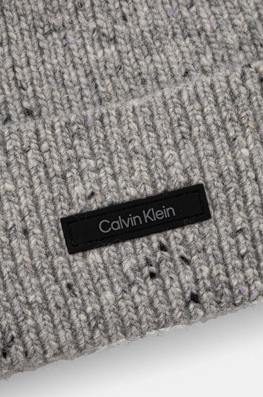 Accesorii Calvin Klein caciula de lana K50K512358 gri