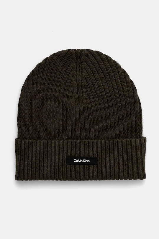 Calvin Klein berretto medio spessore verde K50K512362