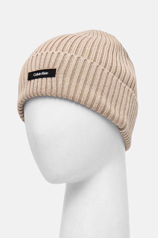 Шапка Calvin Klein K50K512362 бежов AW24