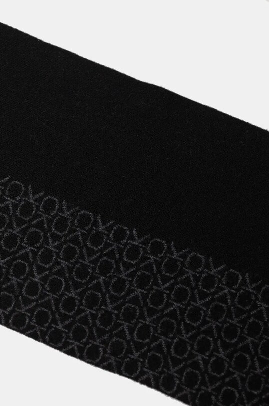 Calvin Klein caciula si esarfa din amestec de lana K50K512390 negru