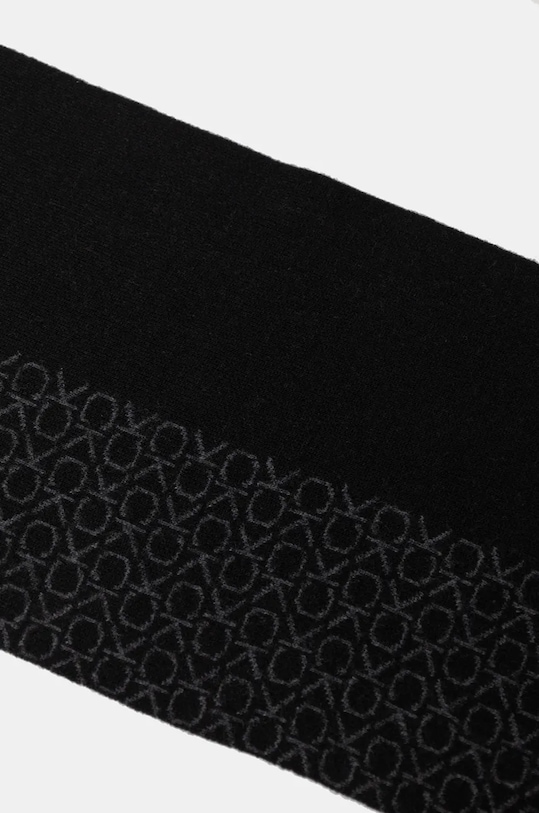 Vlněná čepice a šála Calvin Klein K50K512390 černá