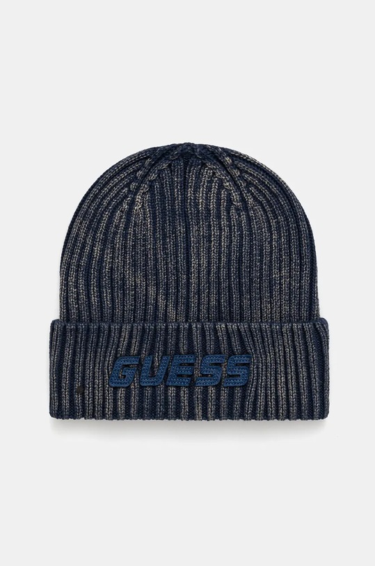 Guess caciula din bumbac imprimeu bleumarin Z4BZ00.Z2HH0