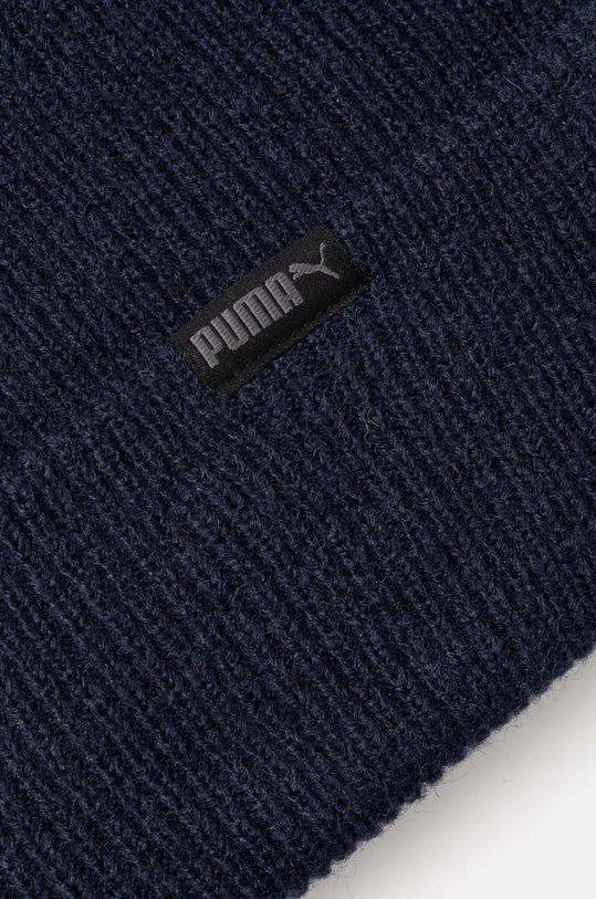 Akcesoria Puma czapka z domieszką wełny 25495 granatowy