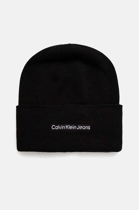 Čepice Calvin Klein Jeans tenká černá K50K512452
