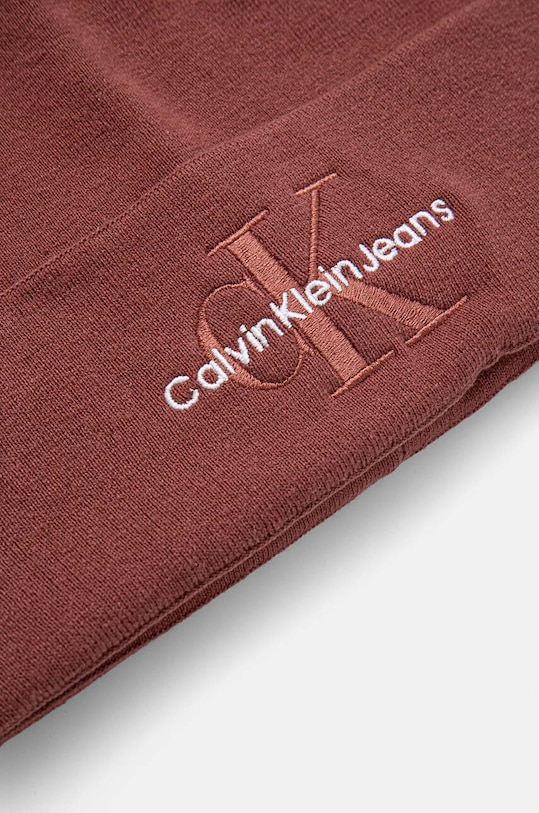 Doplnky Bavlnená čiapka Calvin Klein Jeans K50K512460 červená