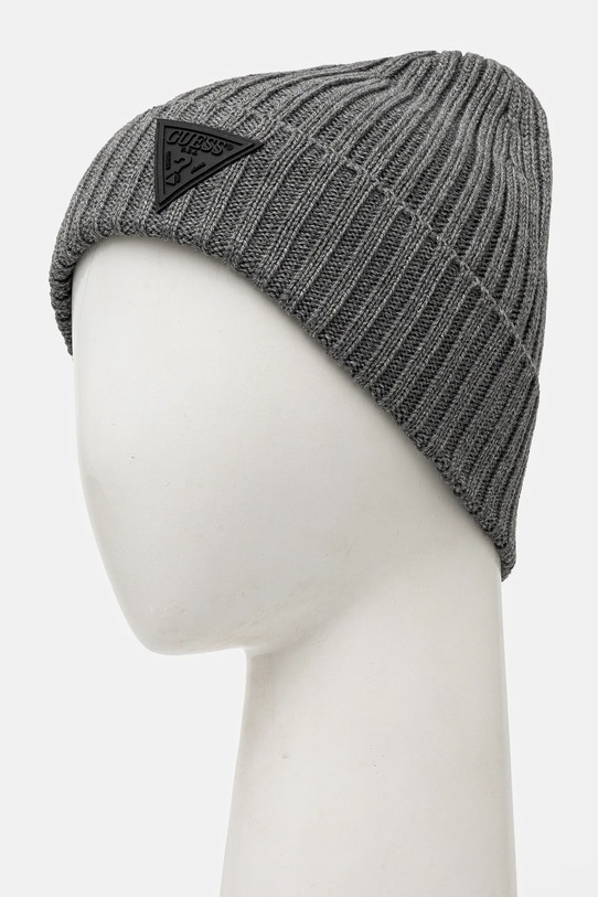 Kapa s dodatkom vune Guess AM9460.WOL01 siva AW24