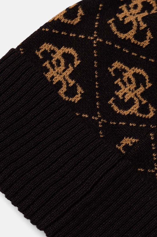 Guess czapka z domieszką wełny AM9469.POL01 brązowy AW24