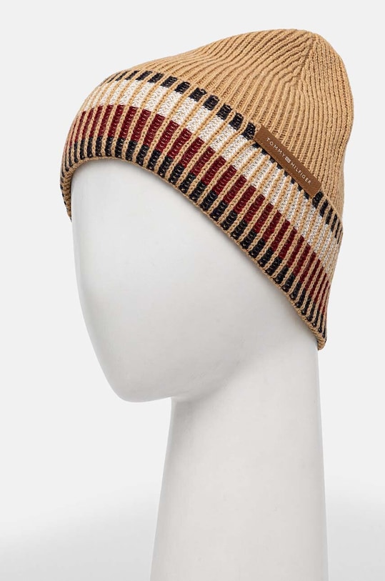 Dodaci Vunena kapa Tommy Hilfiger AM0AM12751 bež