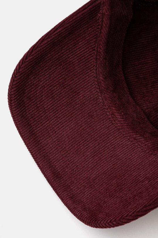 Tommy Hilfiger czapka sztruksowa bordowy AM0AM12757