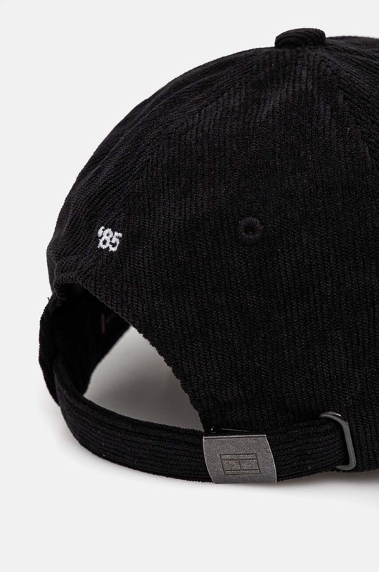 Akcesoria Tommy Hilfiger czapka sztruksowa AM0AM12757 czarny