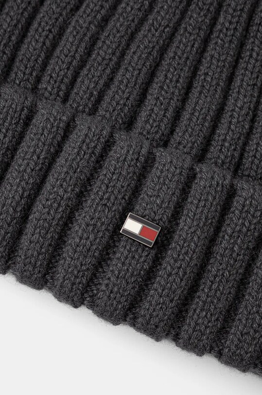 Akcesoria Tommy Hilfiger czapka wełniana AM0AM12798 szary